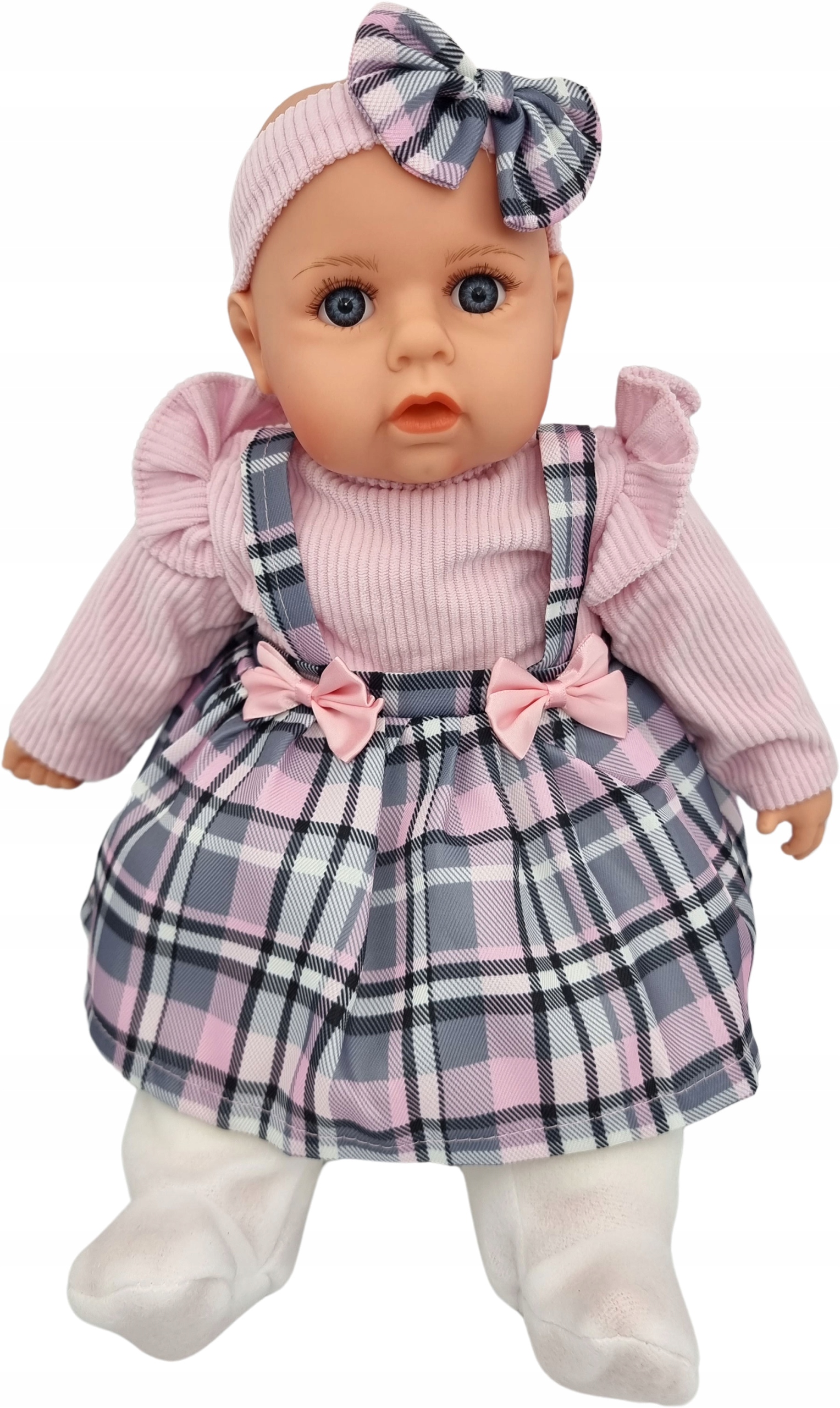 LALKA BOBAS MÓWI I ŚPIEWA PO POLSKU 45CM+SMOCZEK_368 Wiek dziecka 3 lata +