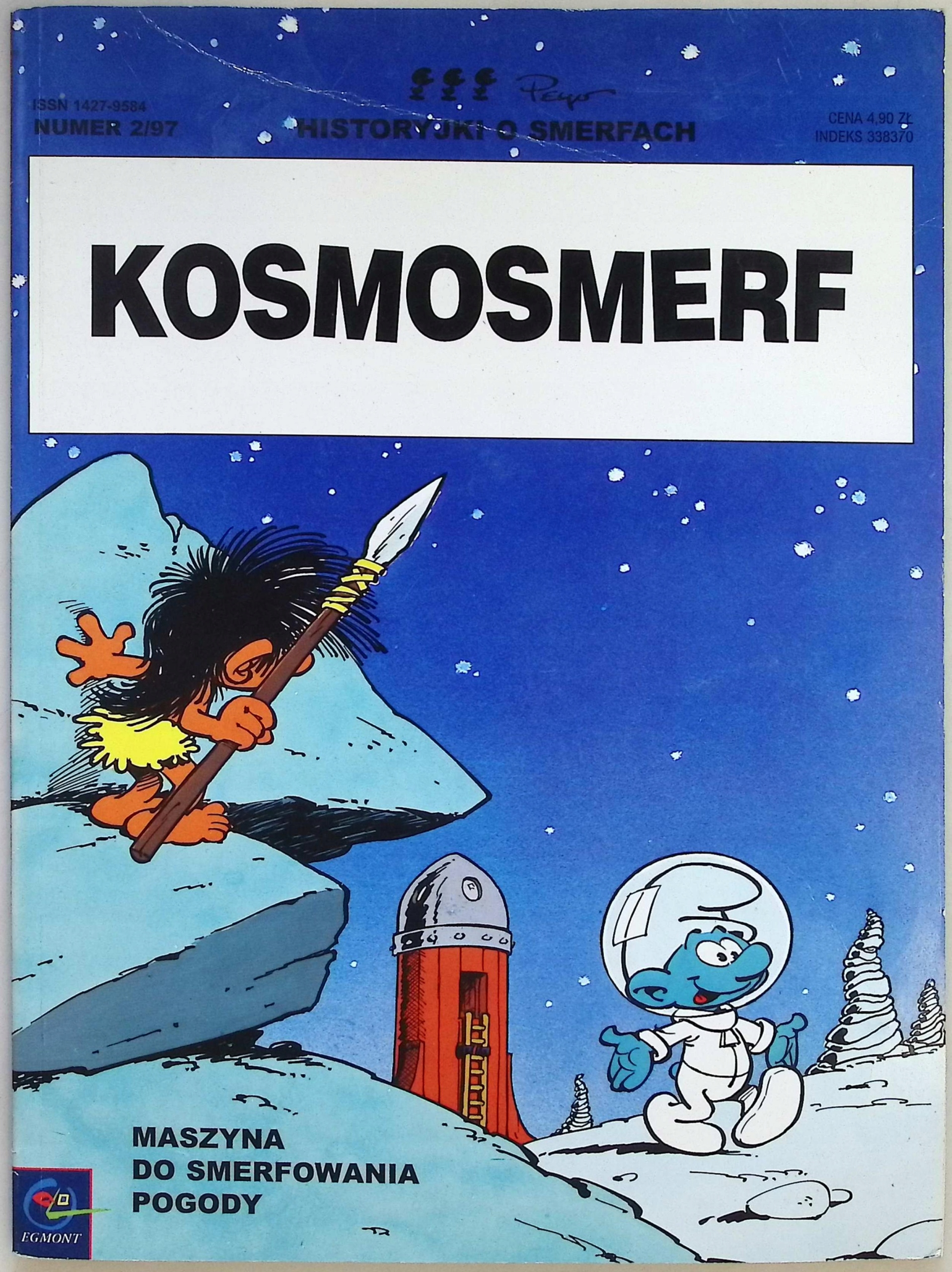 Historyjki o smerfach Kosmosmerf Nr 2/97