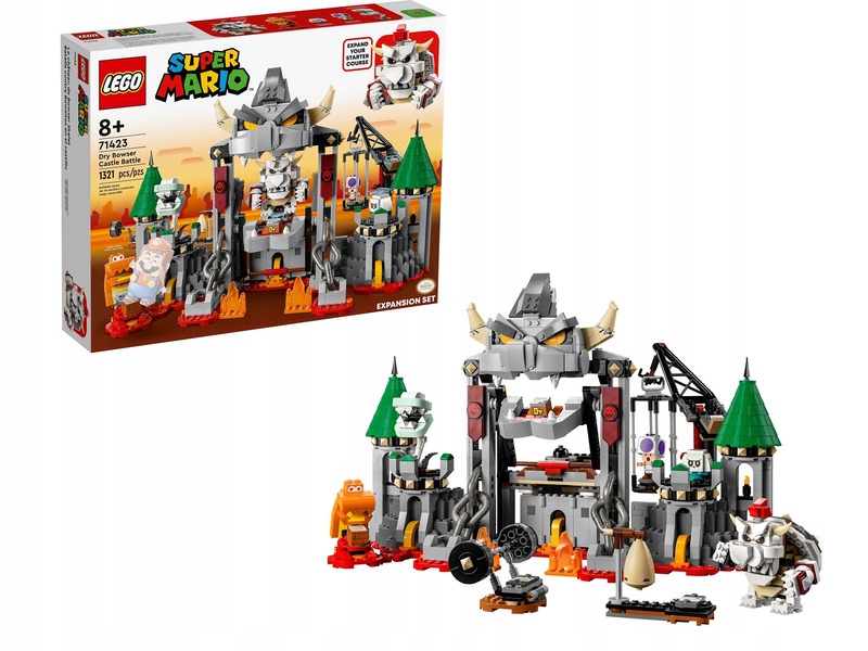 LEGO Super Mario Walka w zamku Dry Bowsera 71423