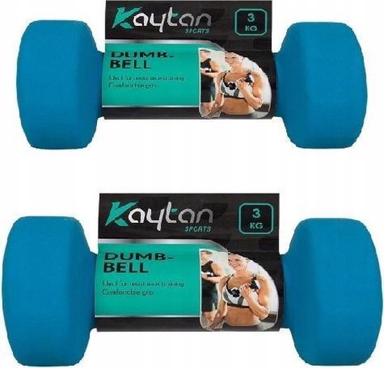 

Zestaw 2 hantli 3 kg fitness hantle Dumbbell 2x3kg