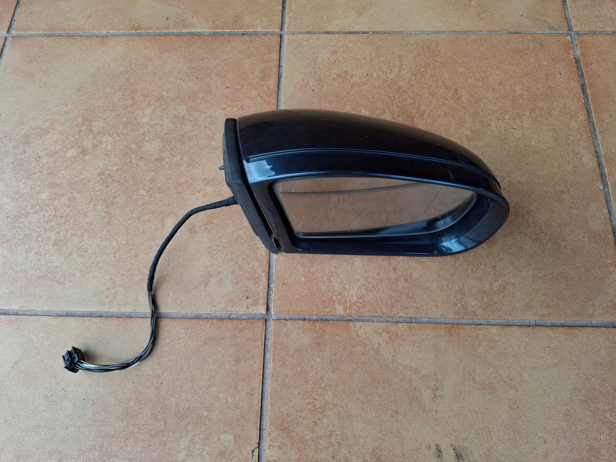 mirror right MERCEDES W203 7 vertical