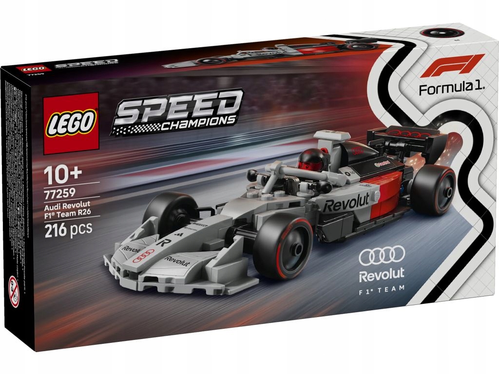 Lego 77259 Speed Champions Formule Audi Revolut F1 Team R26