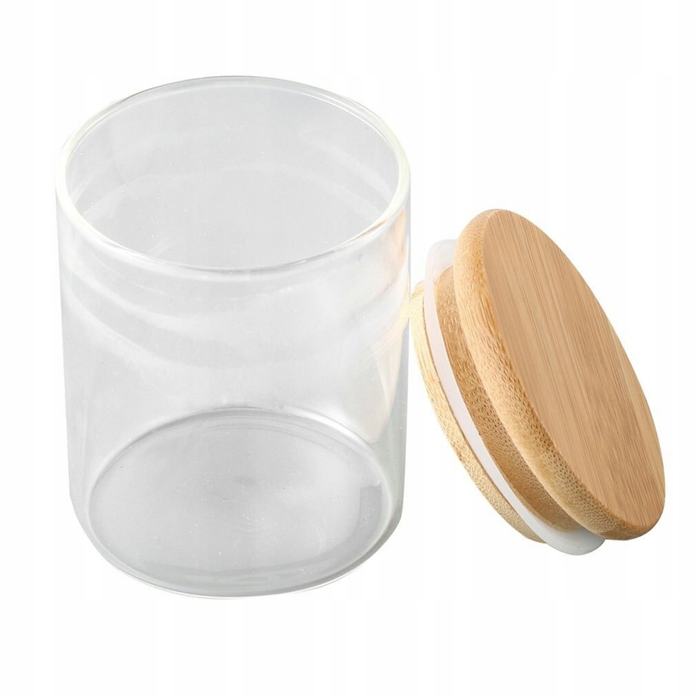 

Szklany Pojemnik Z Przykrywką 7 x 7CM