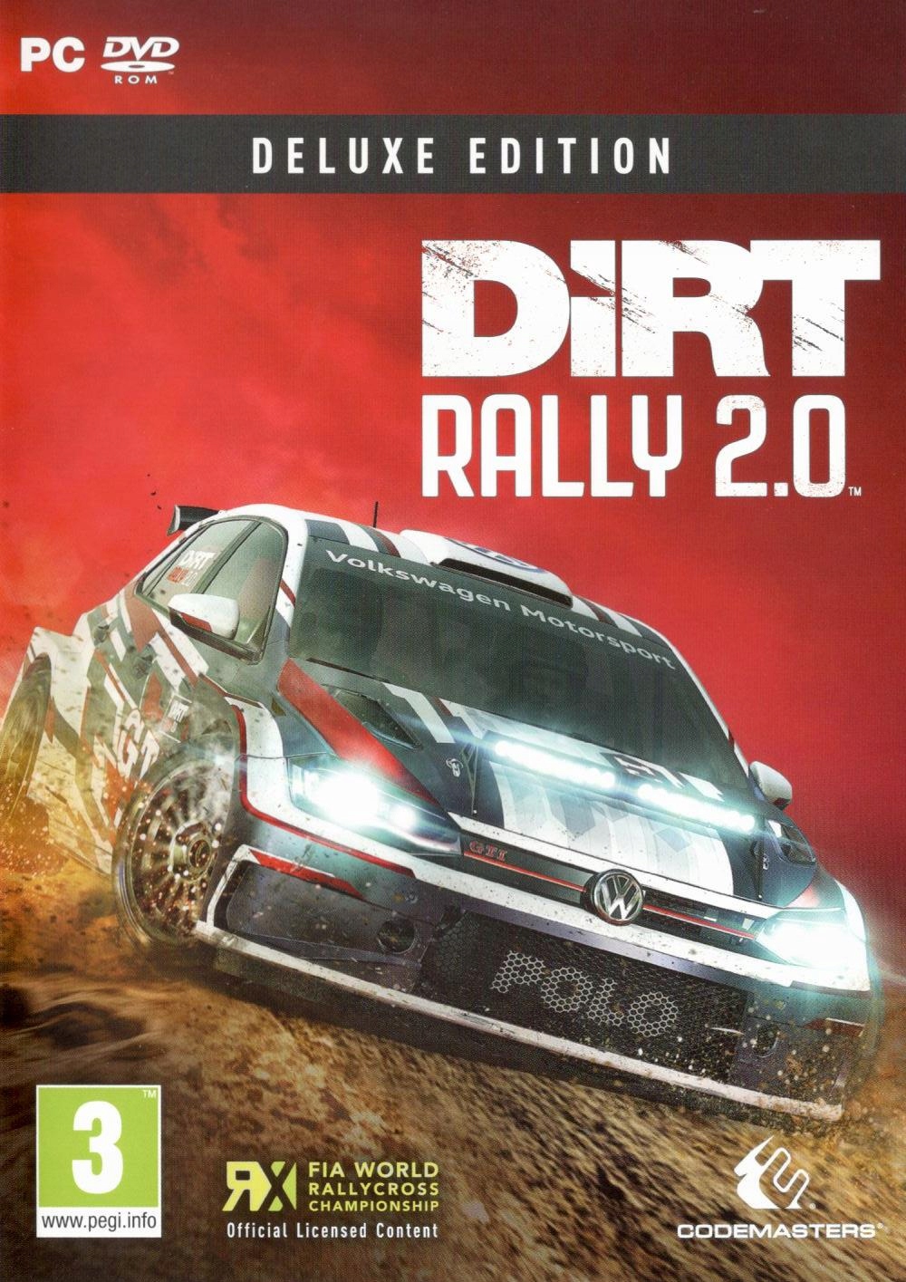 DiRT Rally 2.0 Deluxe Edition BOX