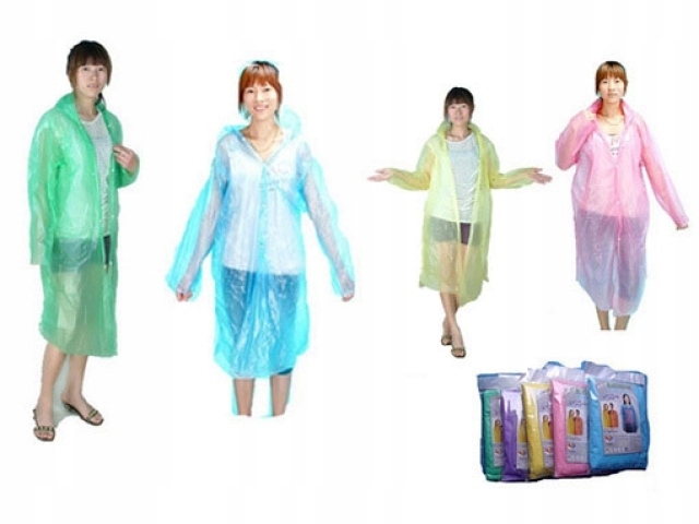 PŁASZCZ FOLIOWY PRZECIWDESZCZOWY PELERYNA PONCZO Marka inna