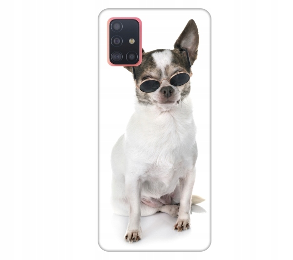 

Etui pokrowiec do Samsung Galaxy A51 Pies chihuahu