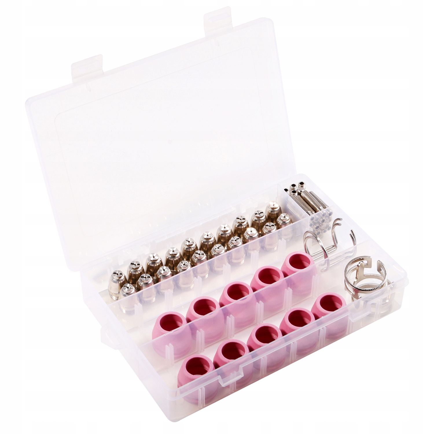 Zestaw Przecinarki Plazmowej dysze elektrody osłona AG60 Dysz Zestaw 54szt