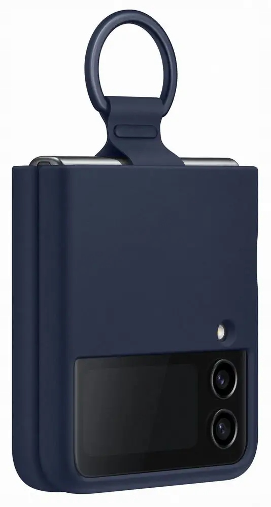 Etui Samsung Silicone Cover Case Ring Uchwyt Galaxy Z FLIP4