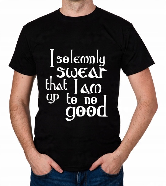 

koszulka I Solemnly Swear prezent