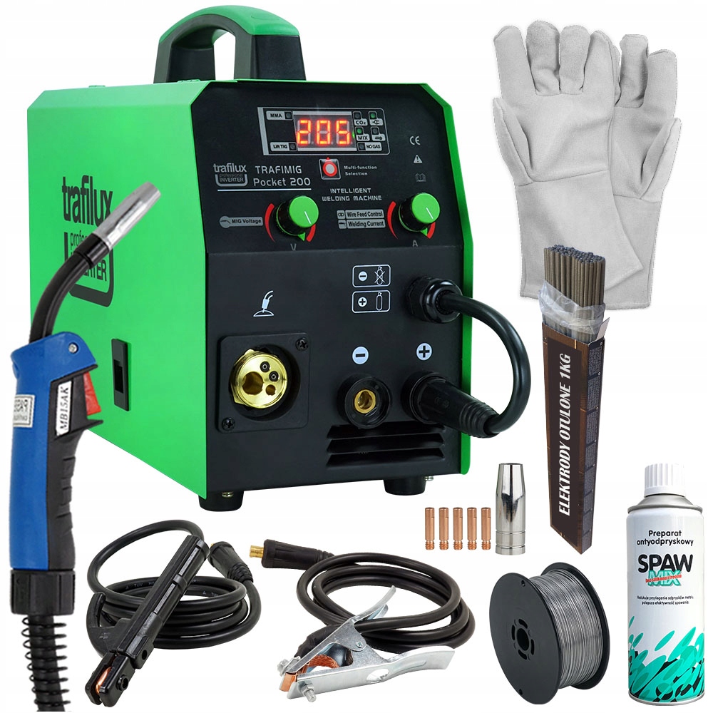 Сварочный аппарат MIGOMAT MIG 200 MMA FLUX Synergia Kit