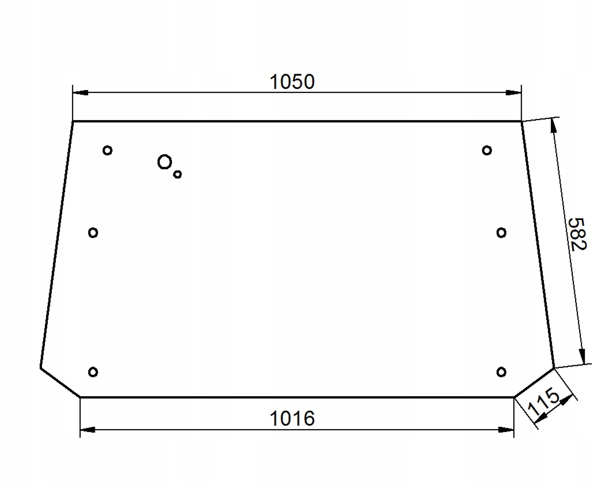 sklo Valtra Valmet zadní pro lesní stroje