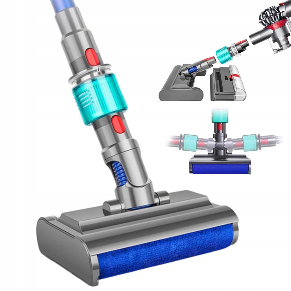 Nástavec Na Elektrokartáč Vysavače S Led Diodou Pro Dyson V7 V8 V10 V11 V15