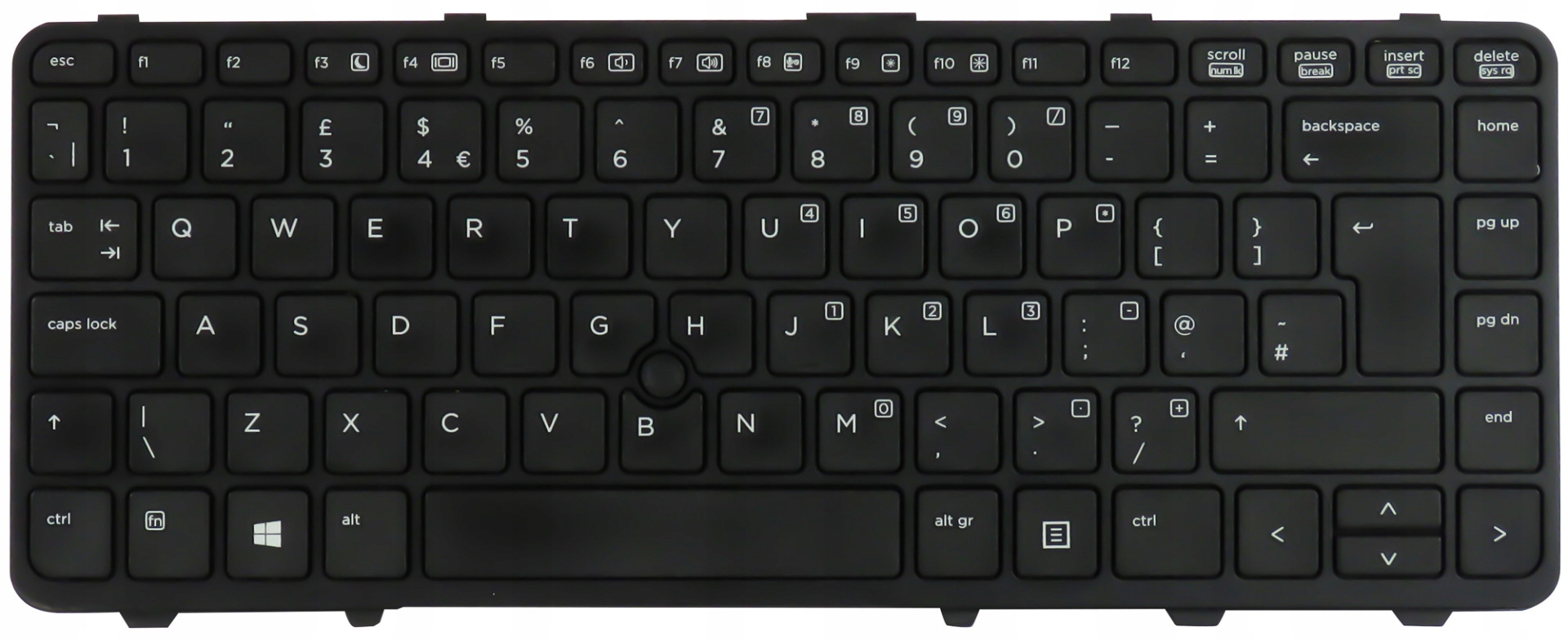 Hp 738688-031 736653-031 Probook 640/645 Uk Keyboard