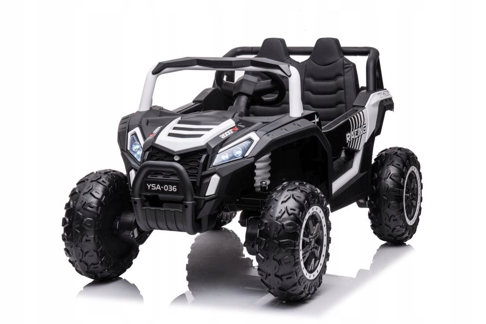 Auto Na Akumulator Dla Dziecka Buggy YSA036 4X4 Pilot Koła Eva Skóra Led Mp