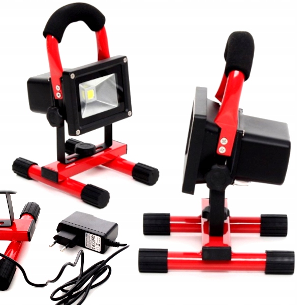 СВЕТОДИОДНЫЙ ПРОЖЕКТОР ГАЛОГЕННЫЙ СТРОИТЕЛЬНЫЙ СТЕНД 20W AKU