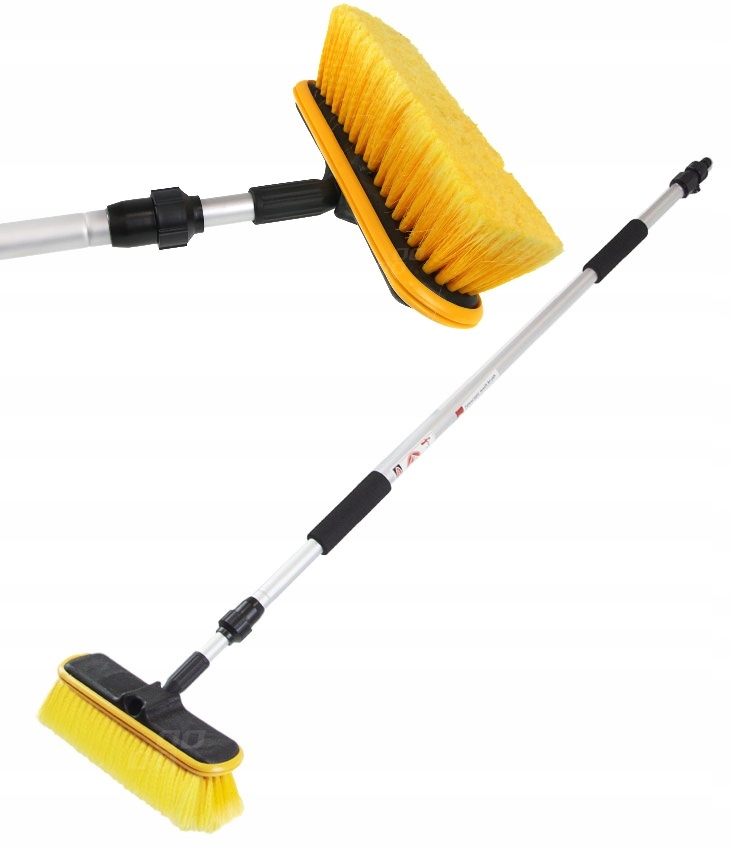 SZCZOTKA DO MYCIA AUTA NACZEP KAMPERA PRZEPŁYWOWA TELESKOPOWA DO 1.6 METRA