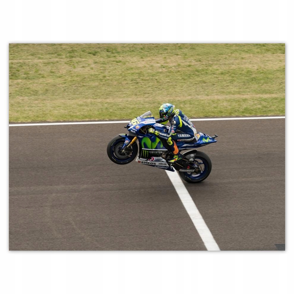 

Plakat 40x30 Valentino Rossi Motocykl