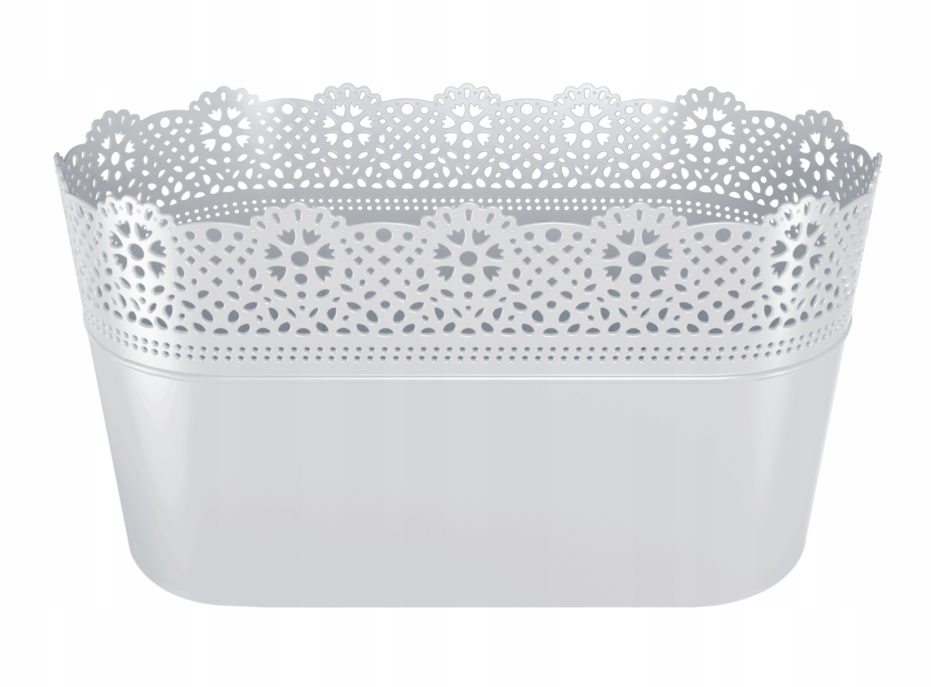 

Doniczka koronkowa Lace DLAC285 Skrzynka podłużna