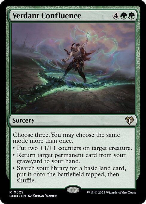 MtG: Verdant Confluence (CMM)