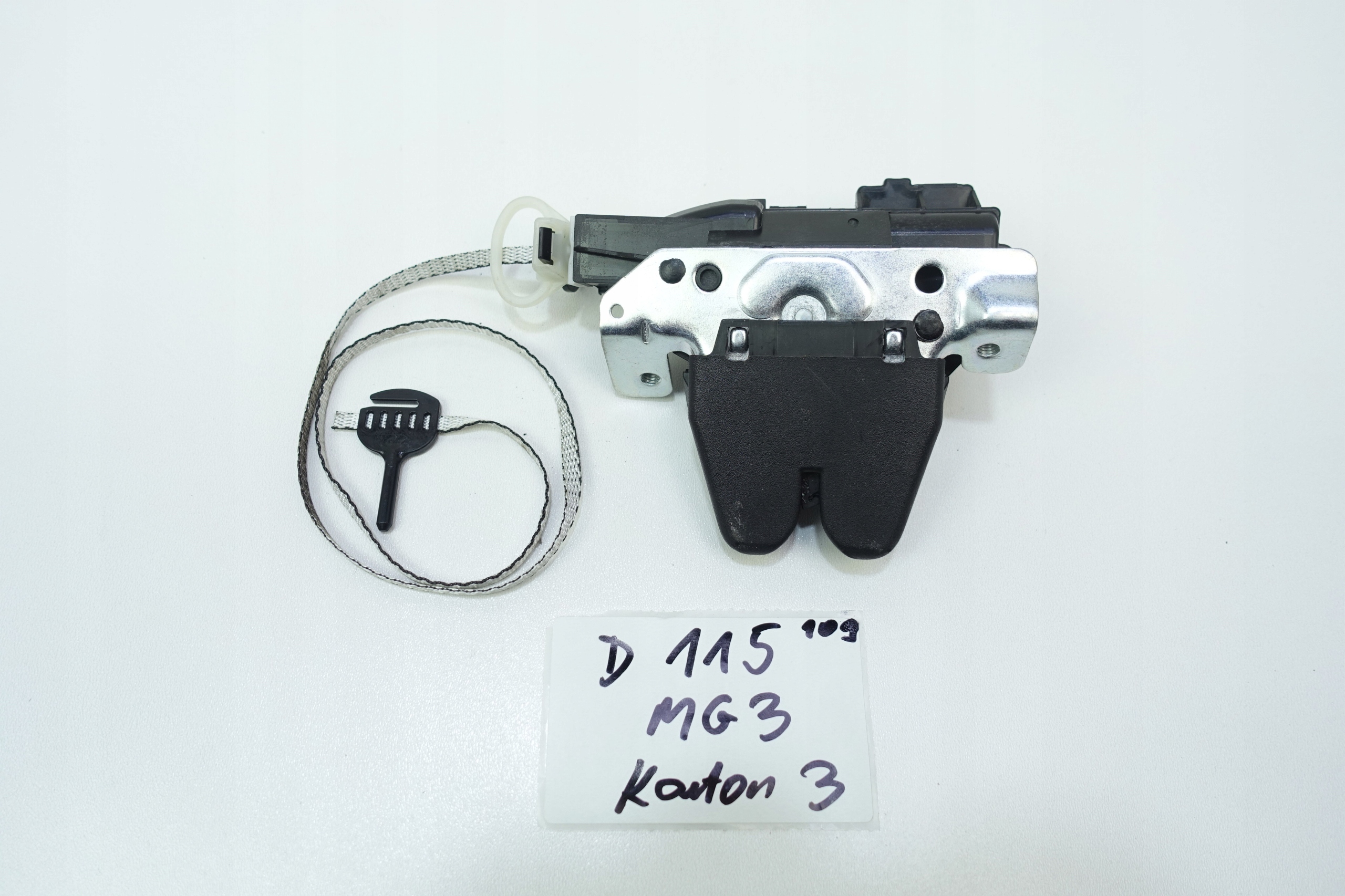 lock bonnet boot MERCEDES E W213 sedan