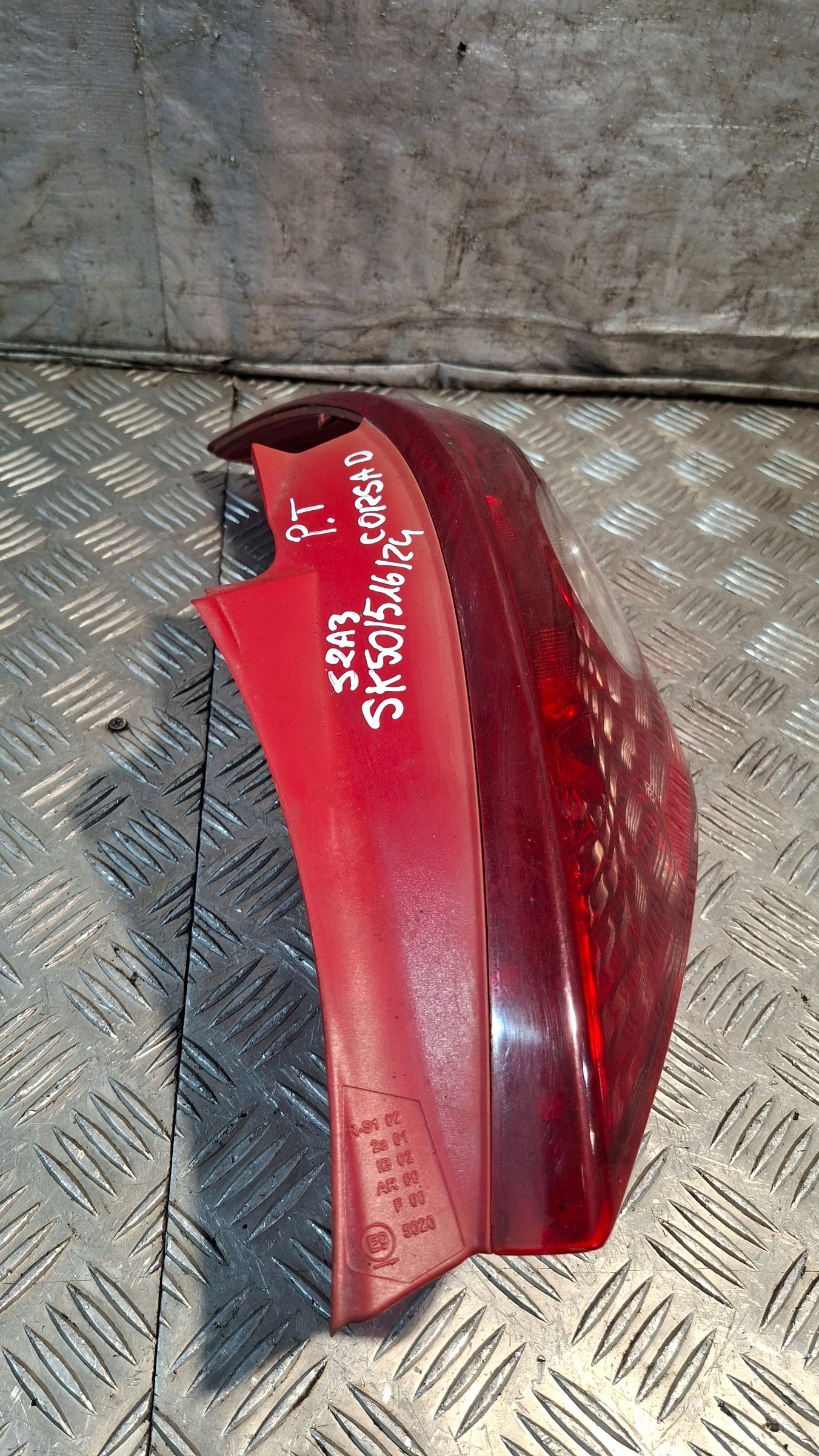 light right rear part OPEL CORSA D 3D
