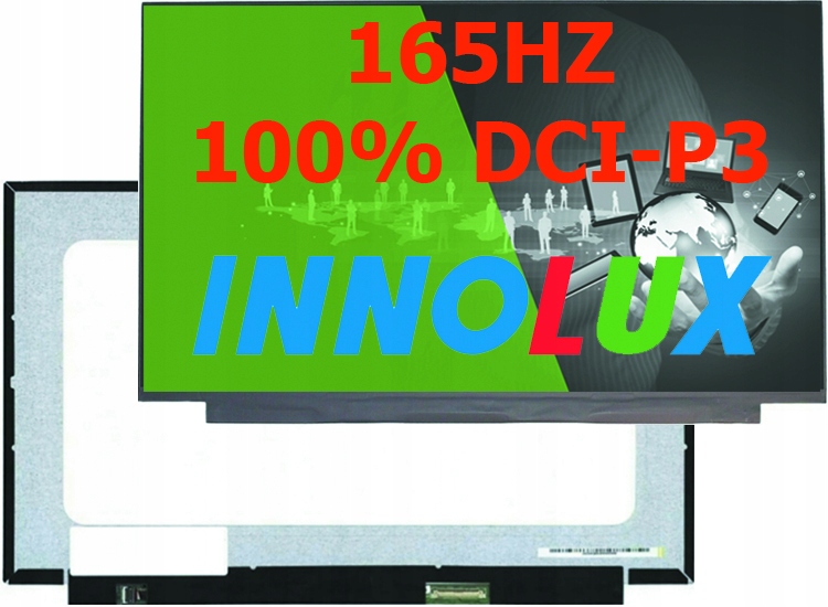 Nová Náhradní Matrice S N156KME-GNA C1 Qhd Ips 40PIN eDp 15,6" Matná 165HZ
