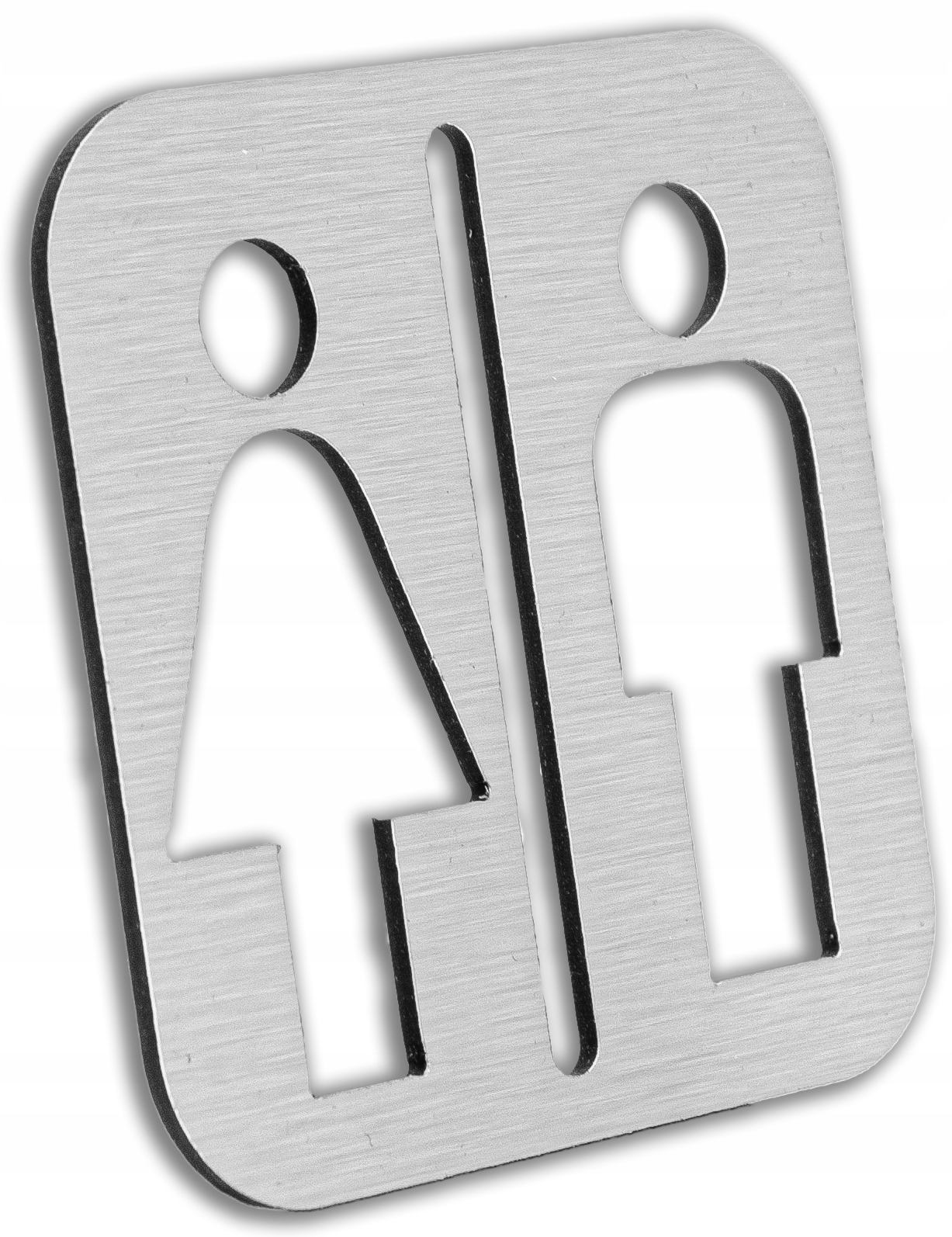 

Tabliczka Aluminium 10x10cm Wc Tolaeta Damskomęska