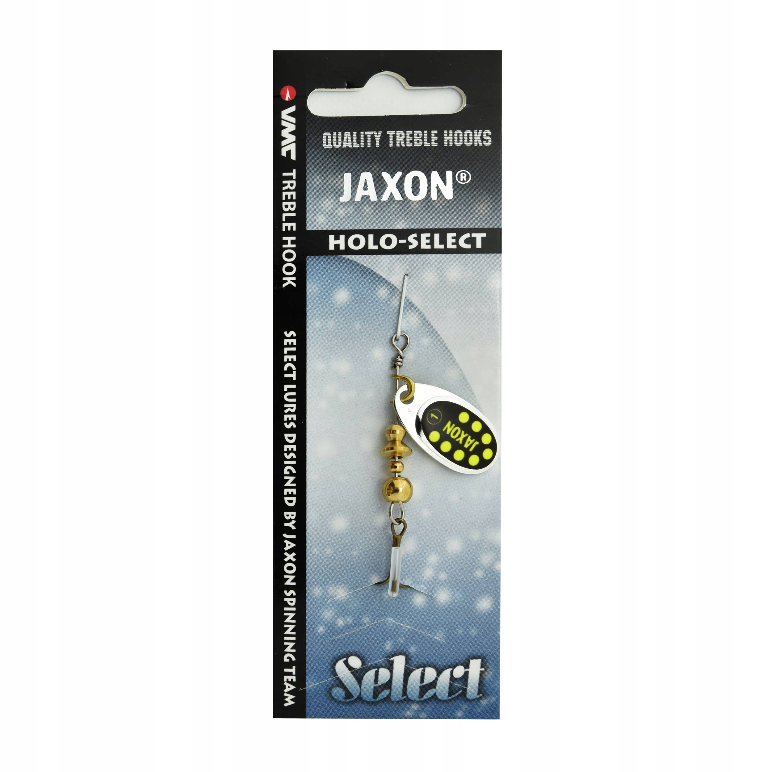 Błystka obrotowa Jaxon Holo Select Holley rozm.#1 kol.N 3g 1szt.