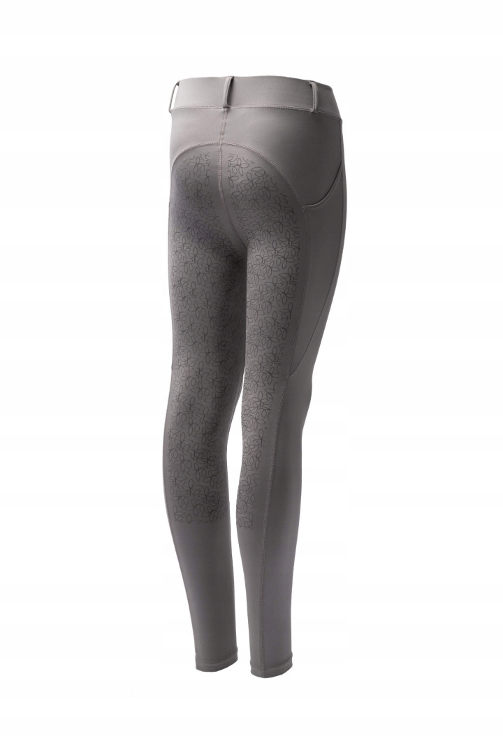 Legginsy dziecięce z pełnym lejem Horze Dea Czarny 122-128