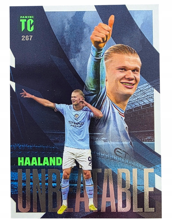 Karty piłkarskie Panini Top Class 2023 Unbeatable 267 Erling Haaland