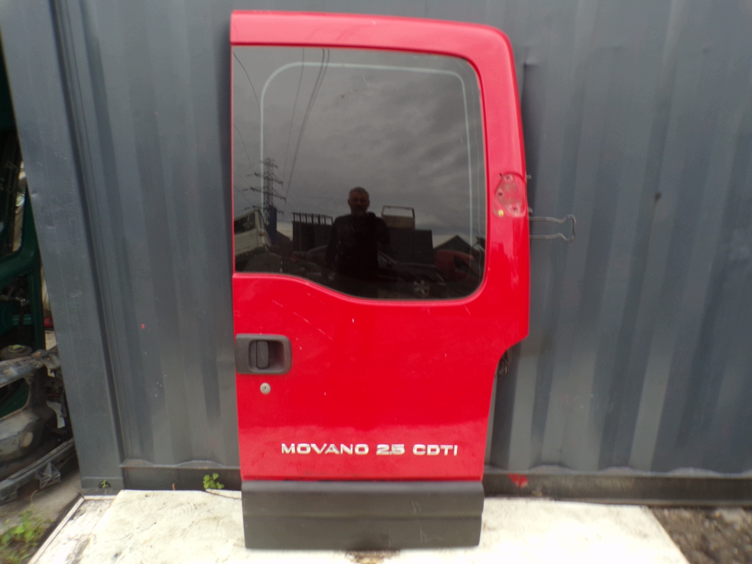 door right rear. OPEL MOVANO A LIFT