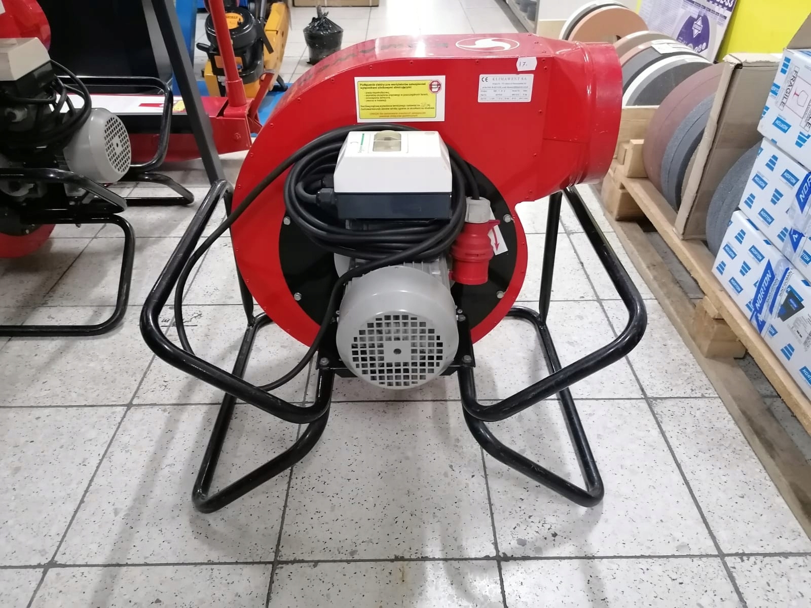 Wentylator przenośny KLIMAWENT WPA-7-P-3-N 400V