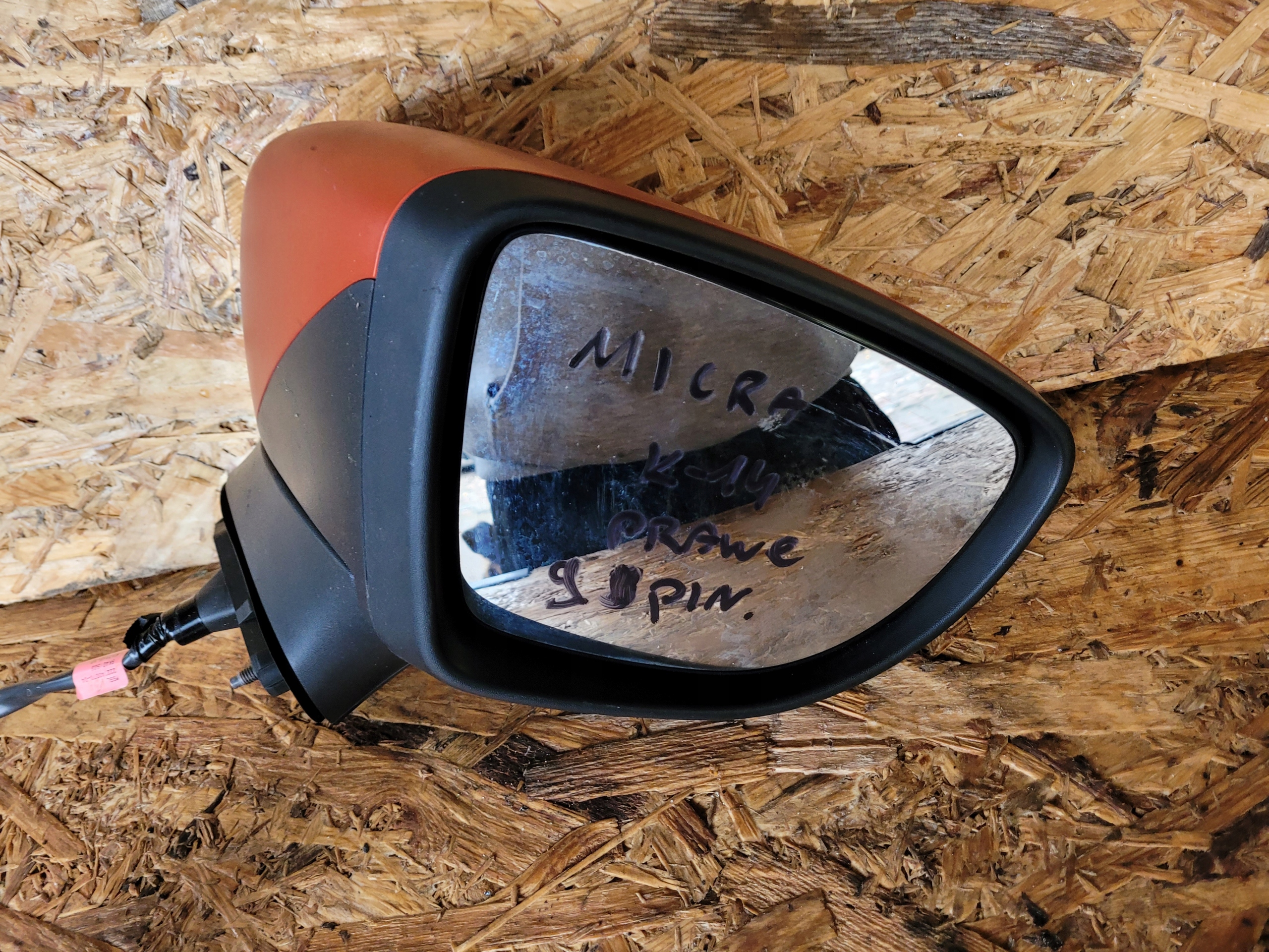 mirror exterior right NISSAN MICRA K14 9PIN