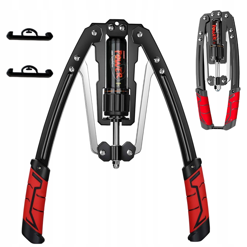 Dvojitá Hydraulická Pružina Twister Nastavitelná 10-200 Kg Pro Trénink