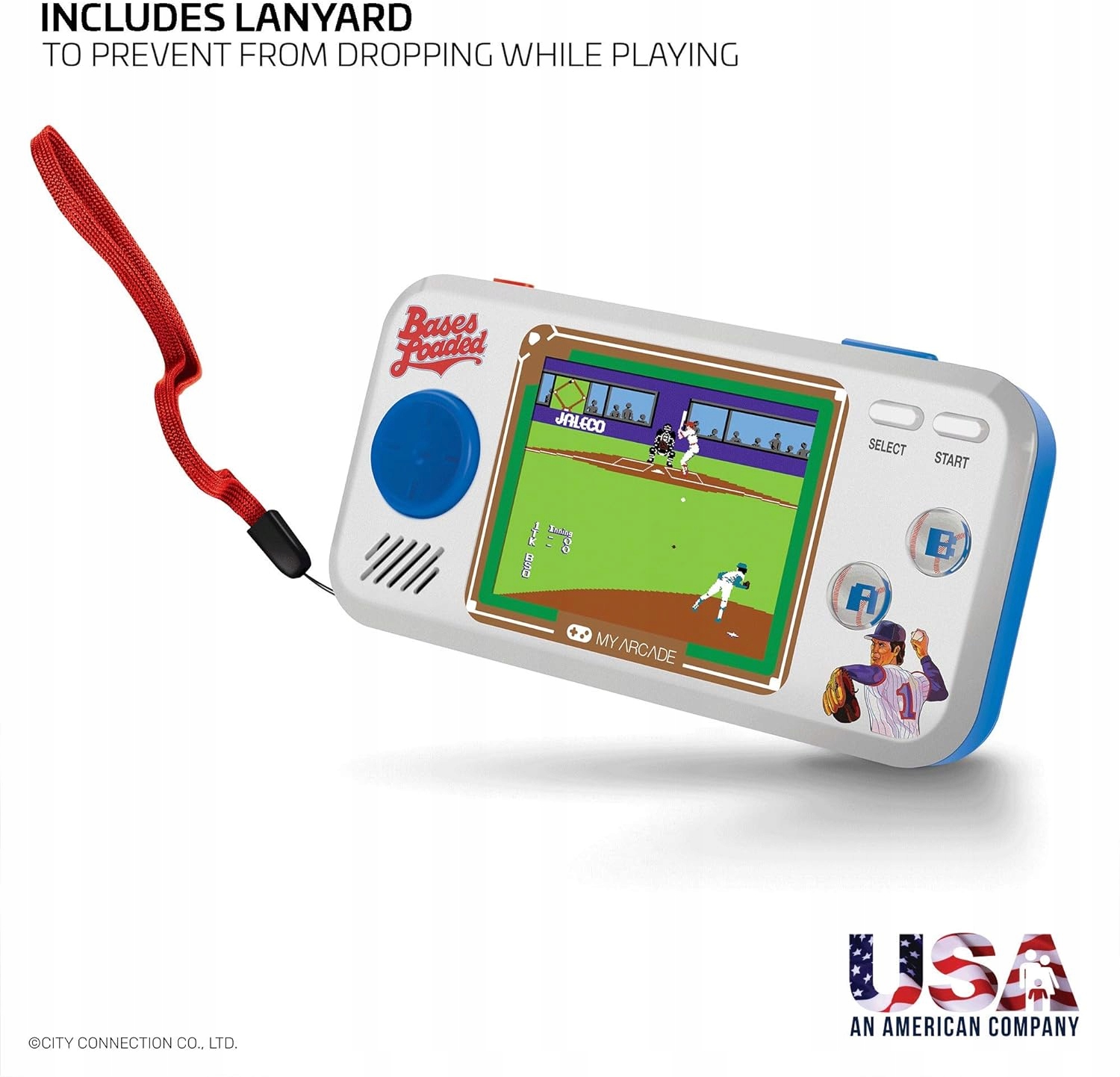 MY ARCADE BASES LOADED POCKET PLAYER / KONSOLA / PRZENOŚNA / 7 GIER Kod producenta 845620032785