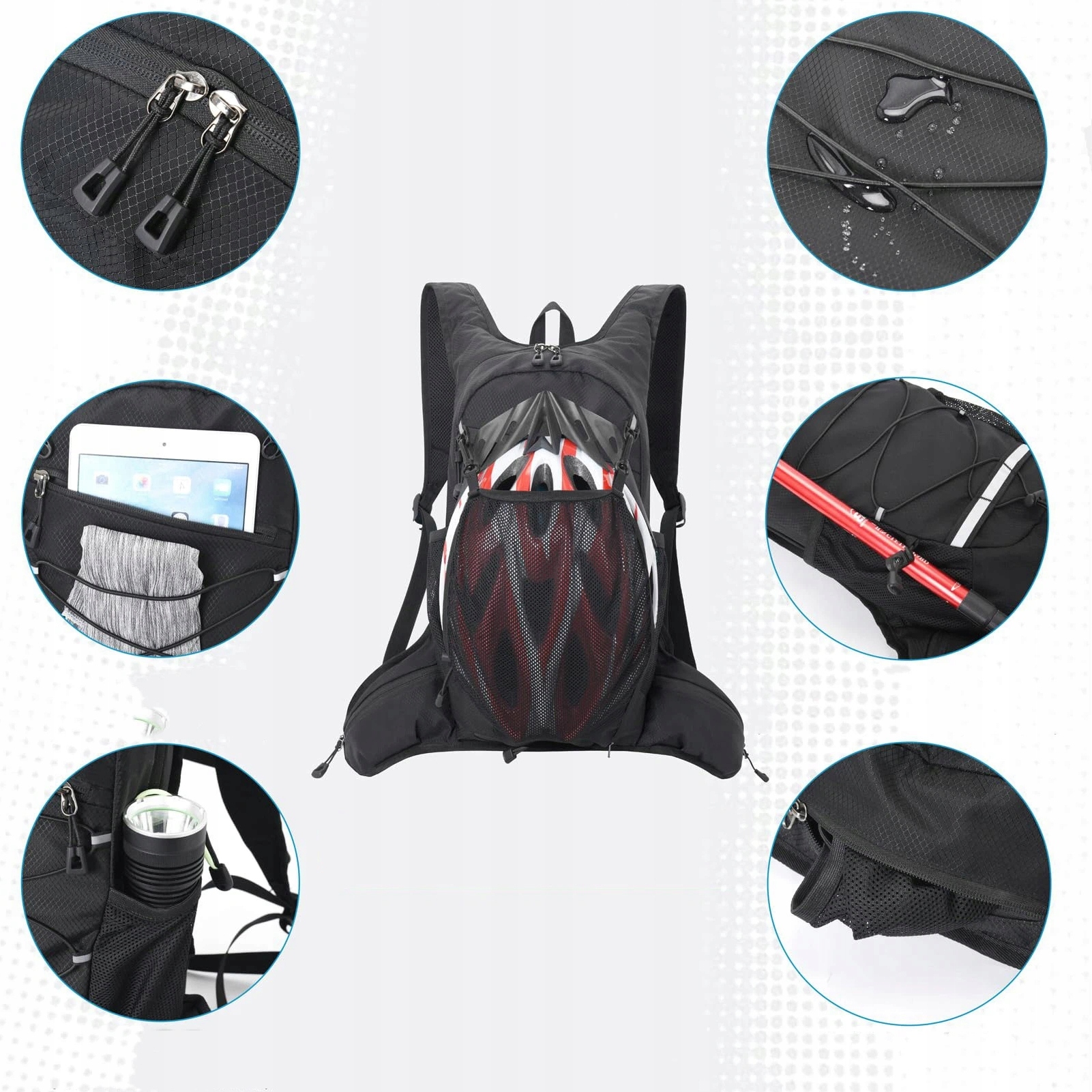 Turistický Batoh S Bublinou 2000 ML Pro Běhání Na Kole