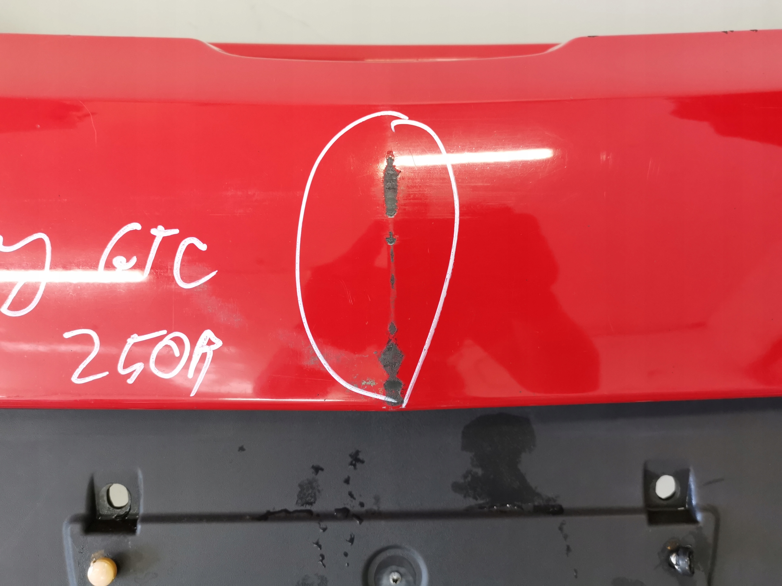 OPEL ASTRA J GTC 3D bumper rear part rear Z50B