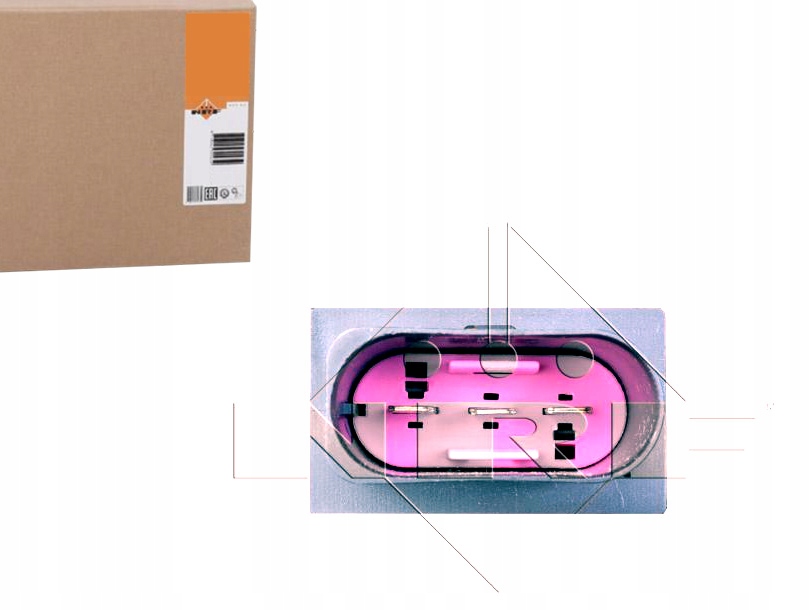 Ventilátor Chladiče Nrf 302017 302003 GA201573 De