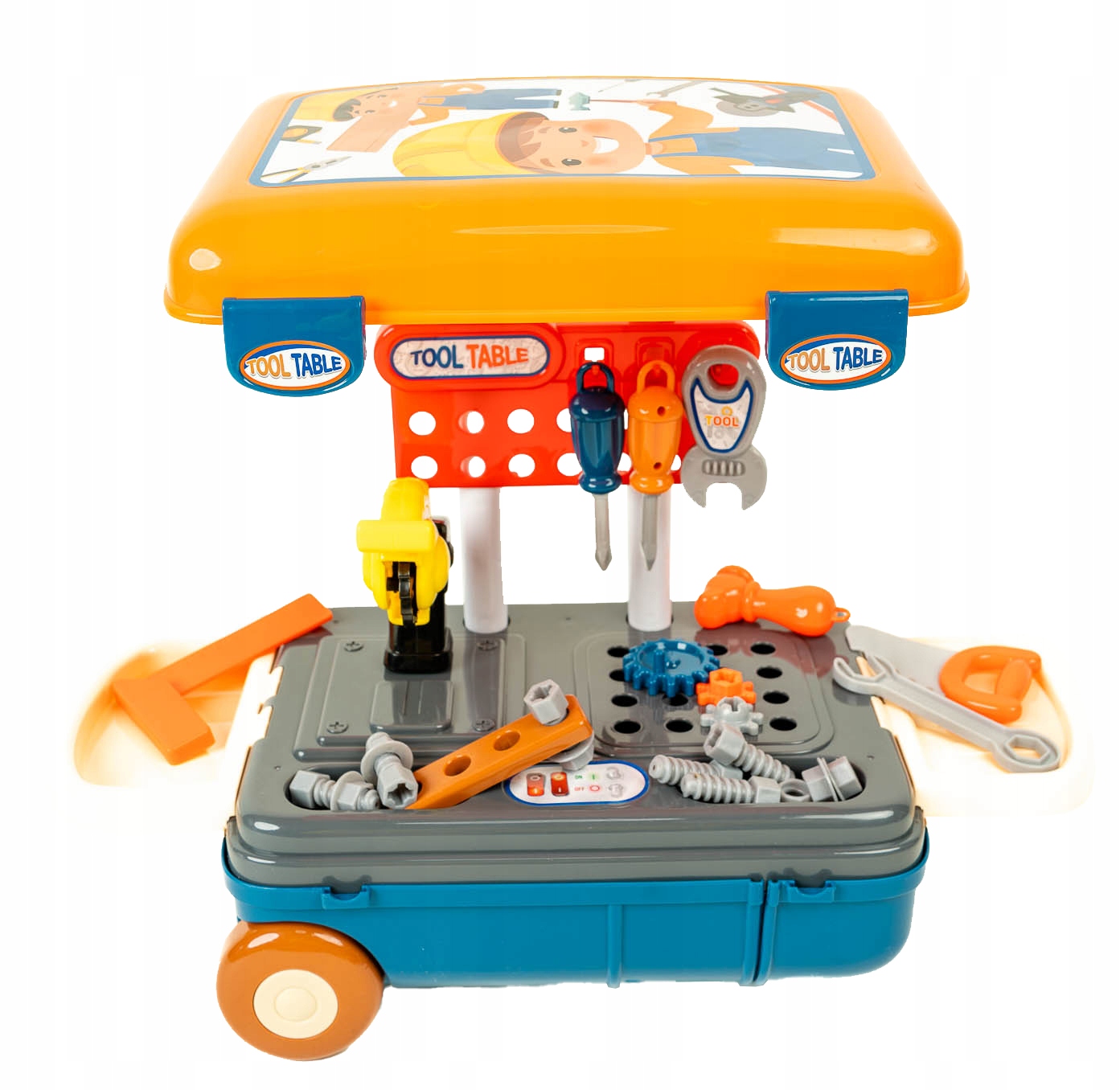 ROZKŁADANY WARSZTAT ZESTAW WALIZKA NARZĘDZIA 3w1 Seria Tool Suitcase