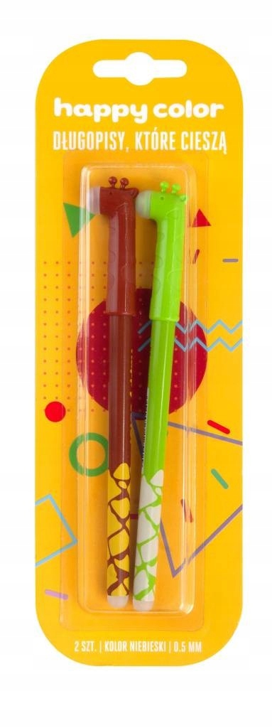 

Długopis wymazywalny Happy Color "żyrafy 2szt