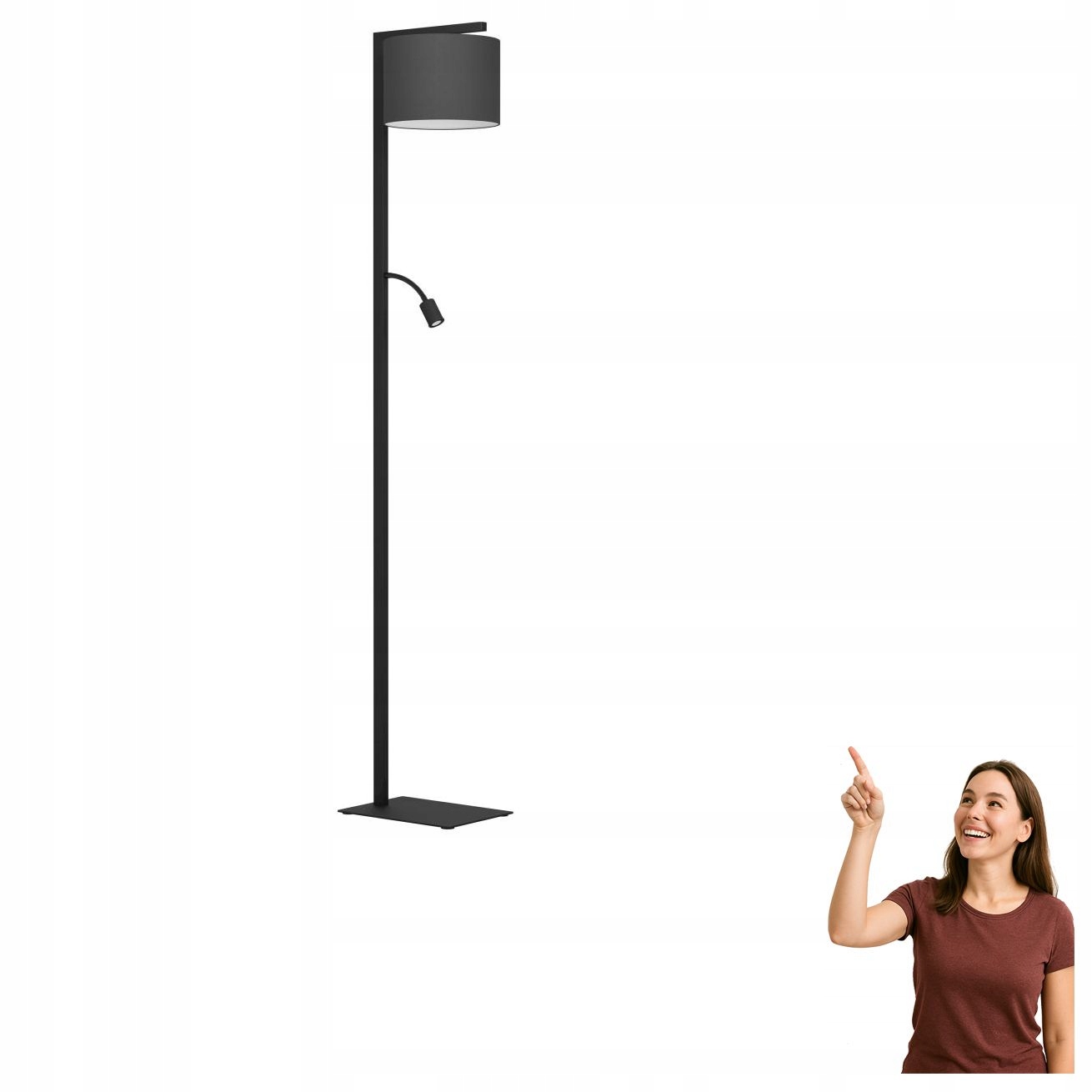 Podlahová lampa Foligno 390068 Eglo