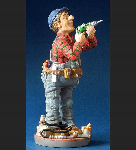 Figúrka Parastone Profisti Majster Zlatá Rúčka s vŕtačkou