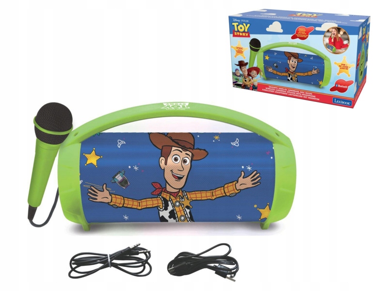 Zabawka głośnik mobilny Lexibook Disney Toy Story BTP585TSZ
