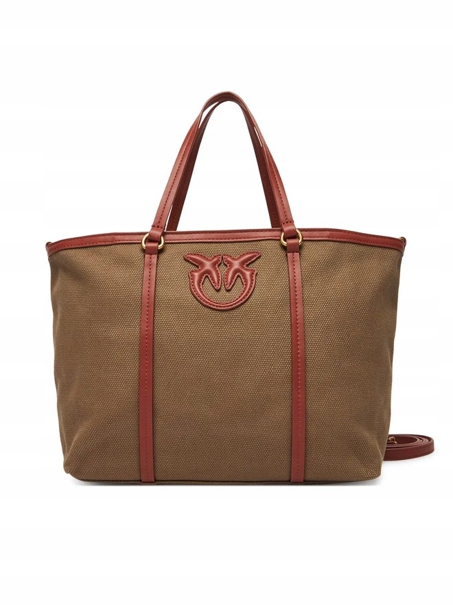 Pinko Miranda Shopper Klasická Khaki