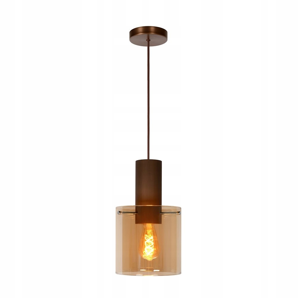 Závesná lampa hnedá Toledo nad jedálenský stôl 01/62/Lucide