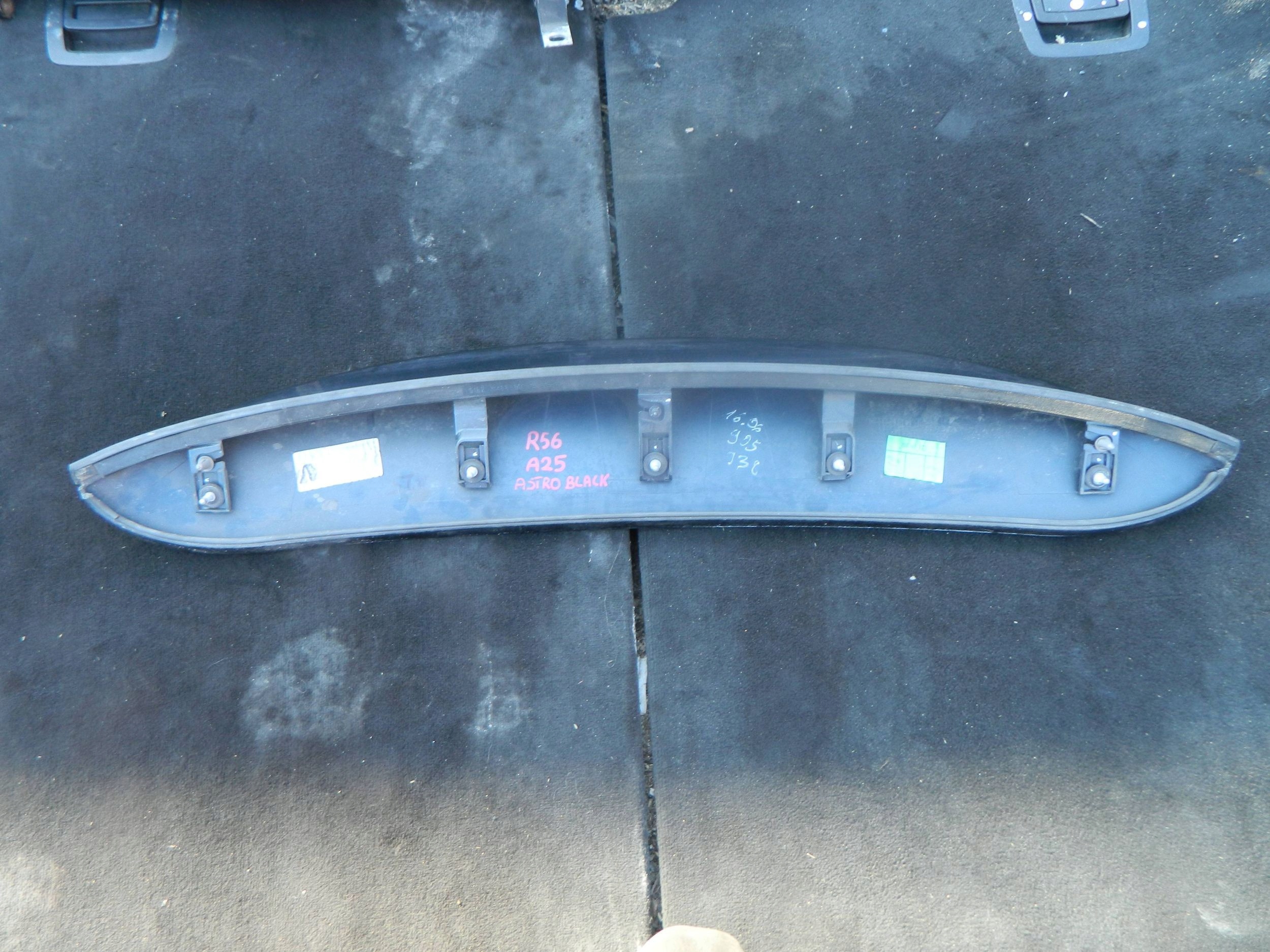 MINI COOPER R56 спойлер крышки багажника A25 ASTRO Black 7148850