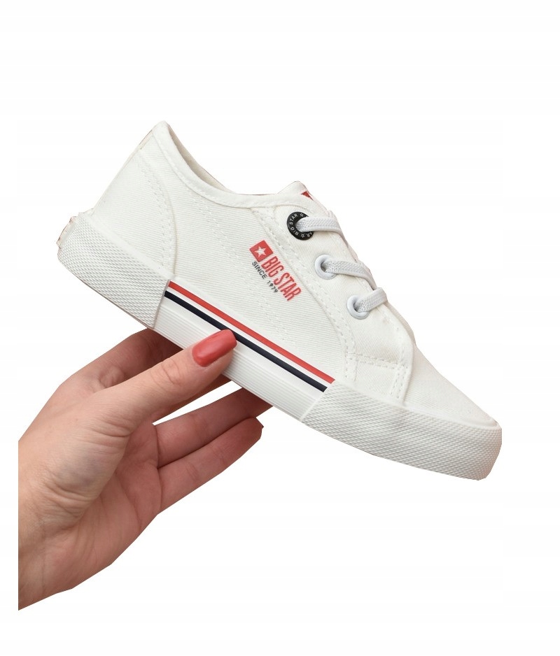 

Trampki dziecięce Big Star JJ374165 Białe 26
