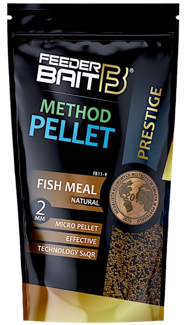 Feeder Bait Pellet Zanętowy Prestige 2mm Natural method feeder 800g