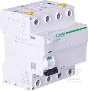 IID 4P 40A 30MA Typ A-wyłączn.różn-p