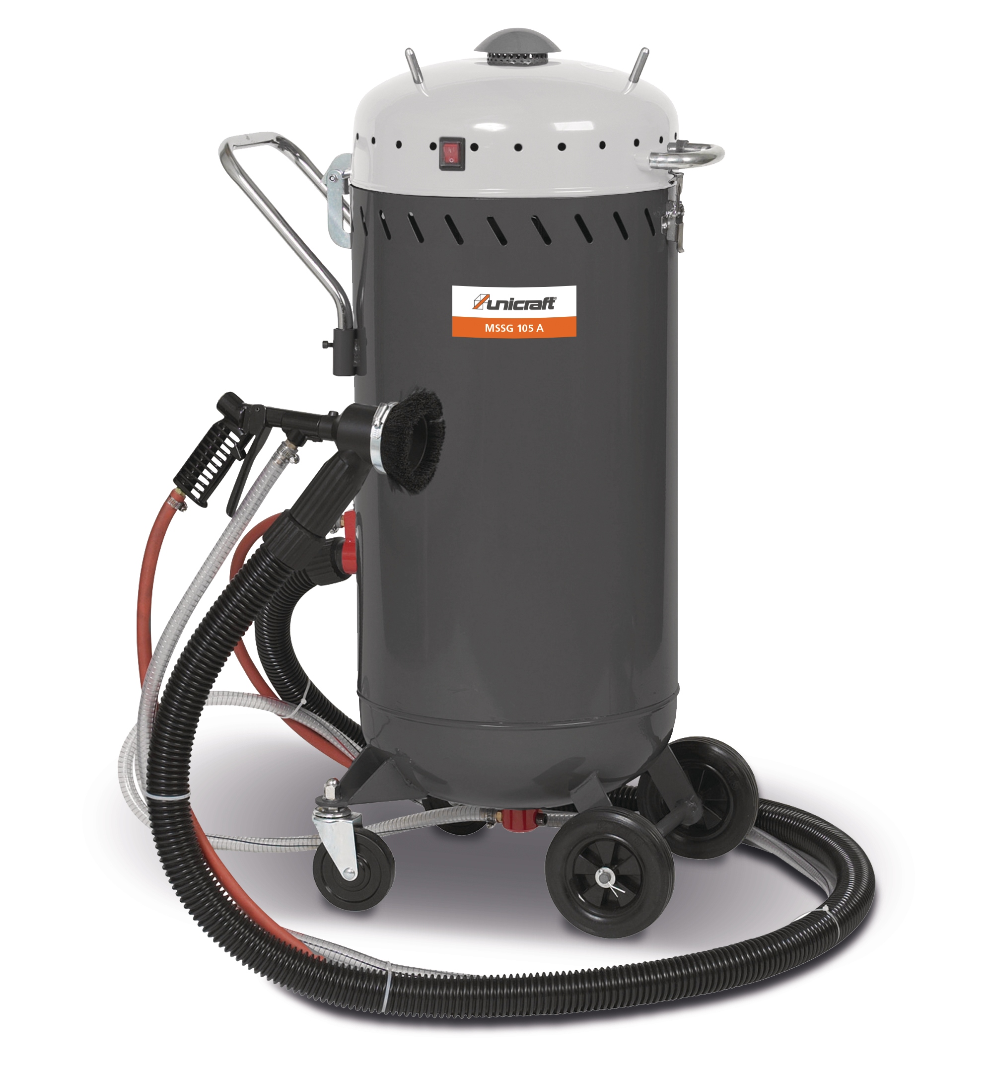 ПІСКОСТРУМИННА МАШИНА 106L БЕЗ ПИЛУ З ПИЛОСОСОМ